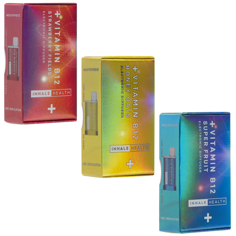 Inhale Health Vitamin B12 Sampler (3-Pack)