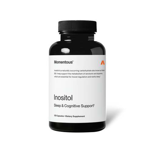 Momentous Myo-Inositol 900 mg, Sleep & Mood Support | 120 Capsules