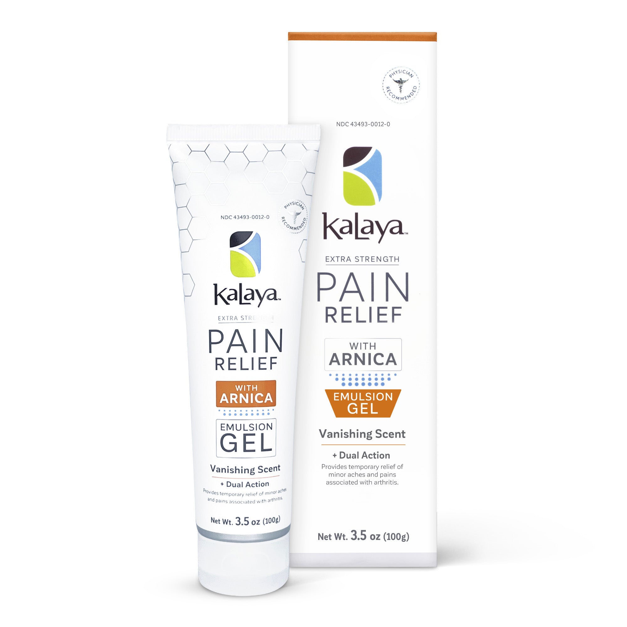 KaLaya Extra Strength Pain Relief Gel with Arnica (3.5 oz)
