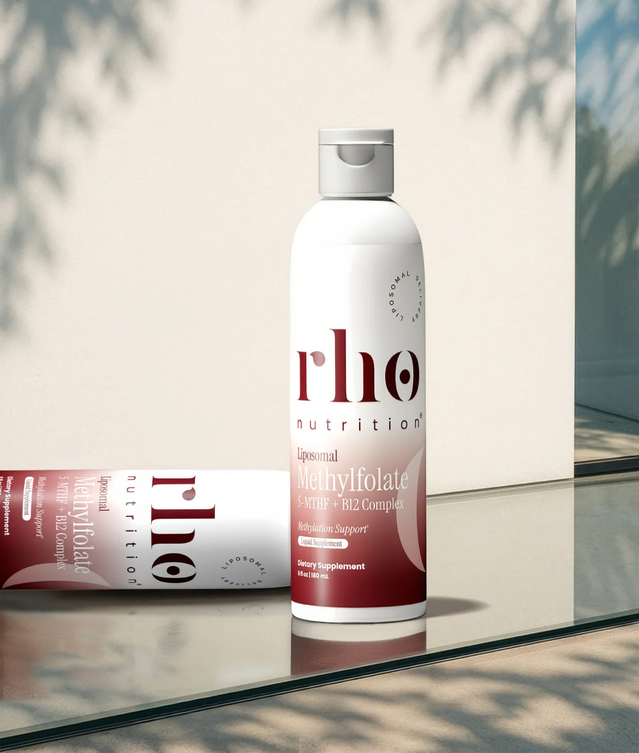 Rho Nutrition Liposomal Methylfolate 5-MTHF + B12 Complex (30 Servings)