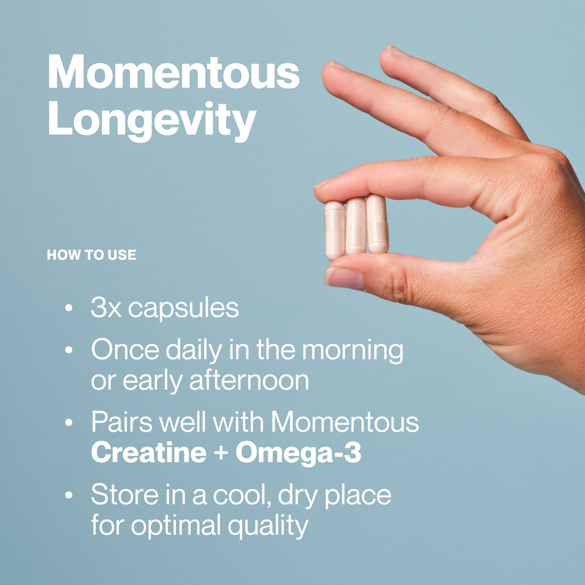 Momentous Longevity Cellular Health Formula | 90 Capsules — Longevity How to Use.jpg