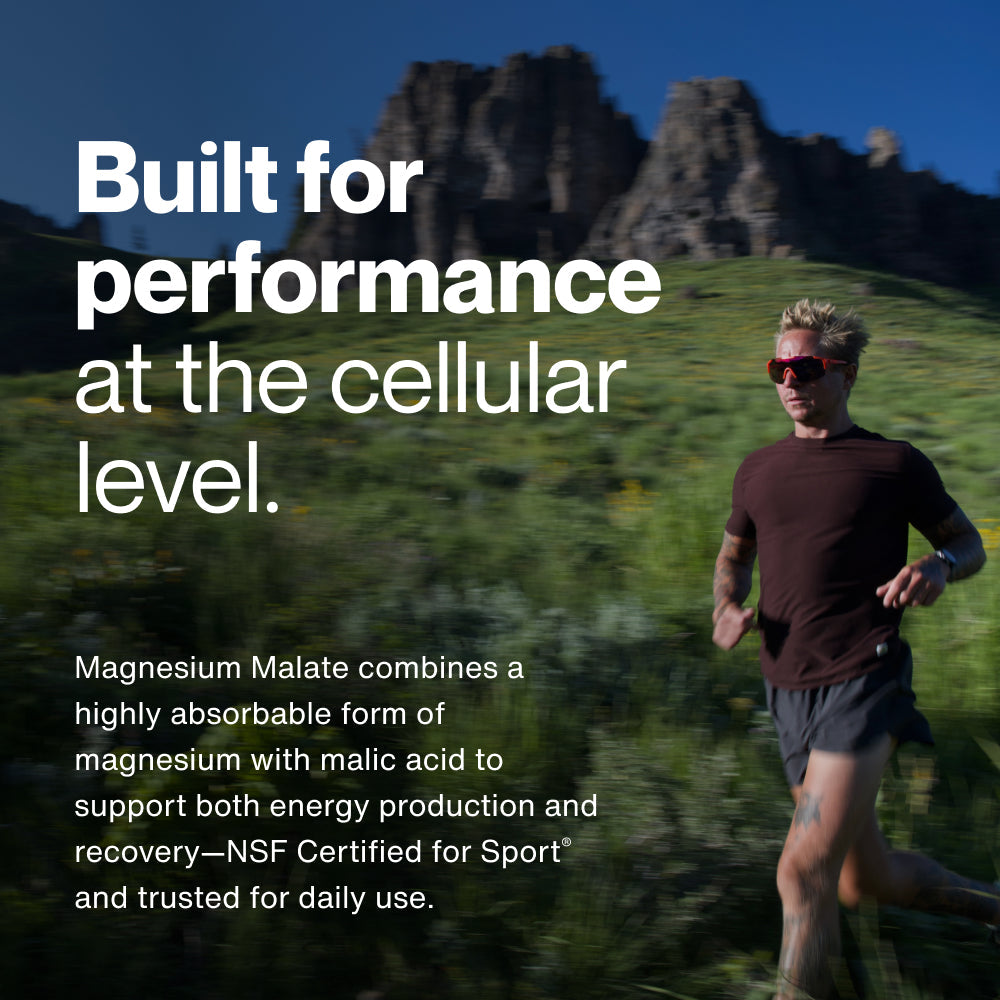 Momentous Magnesium Malate 220 mg, Muscle & Energy Support | 60 Capsules — manufacturer product information