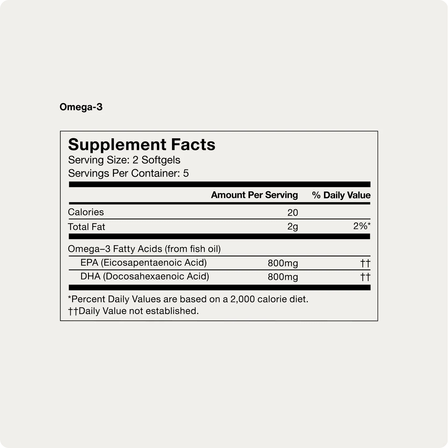 Momentous Omega-3 Softgel Capsules (5 Day Travel Pack) - NSF Certified Fish Oil