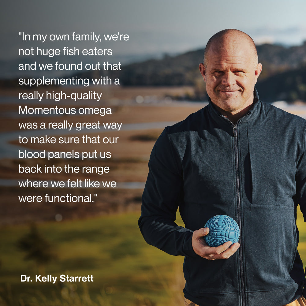 Expert endorsement of Momentous Omega-3 supplement quality and effectiveness