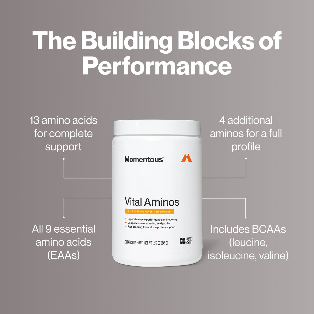 Momentous Vital Aminos Essential Amino Acids | Tropical Punch, 30 Servings — OutcomeandBenefits f768e174 fede 427d b6f8 0d0de649b5d9  first in carousel.jpg