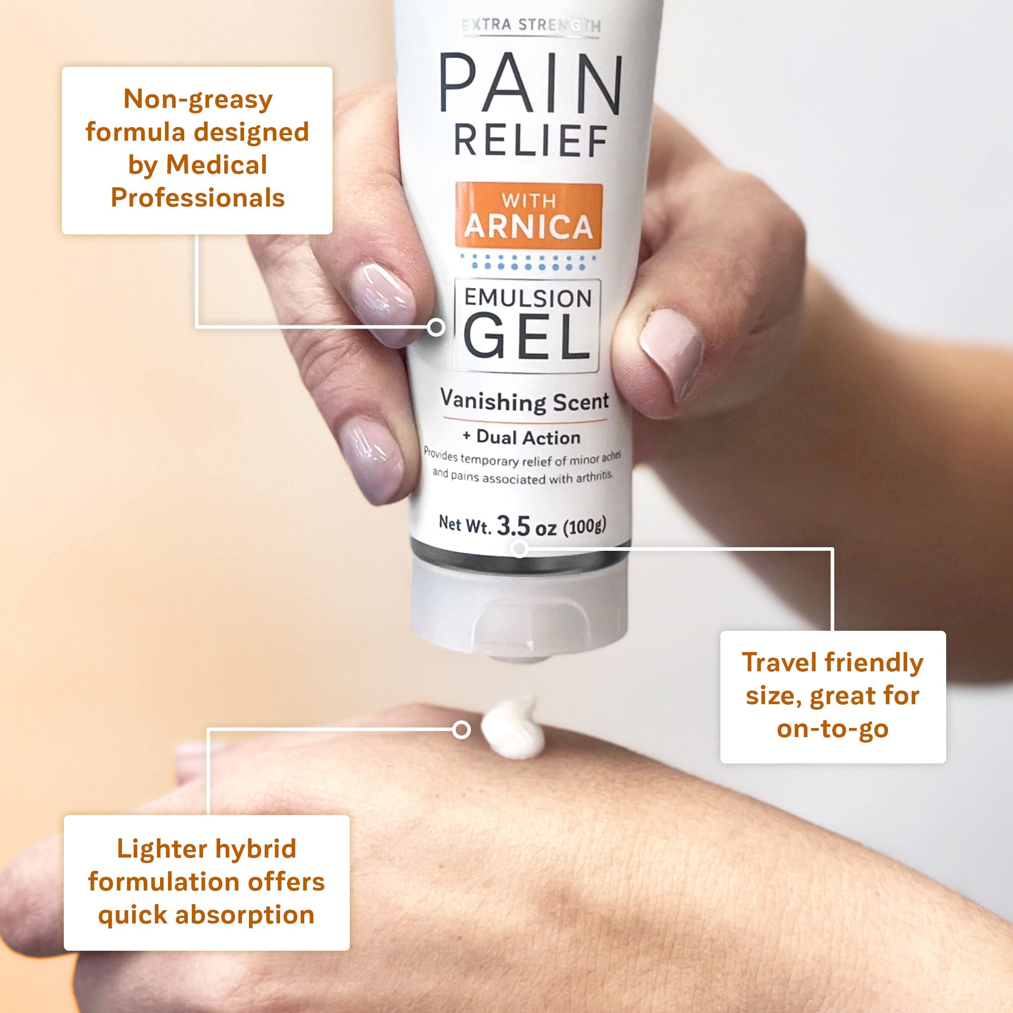 KaLaya Extra Strength Pain Relief Gel with Arnica (3.5 oz)