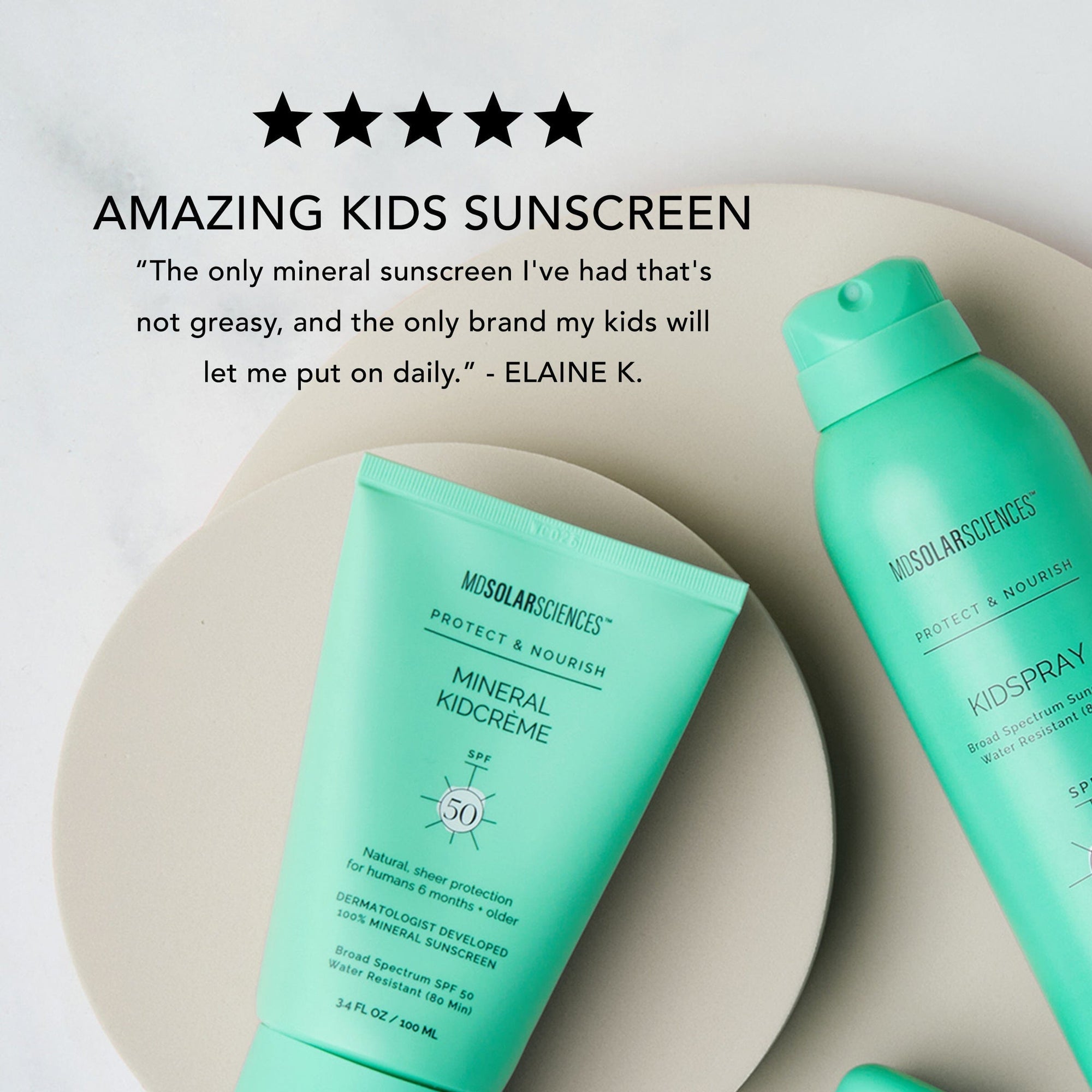 MDSolarSciences KidCrème SPF 50