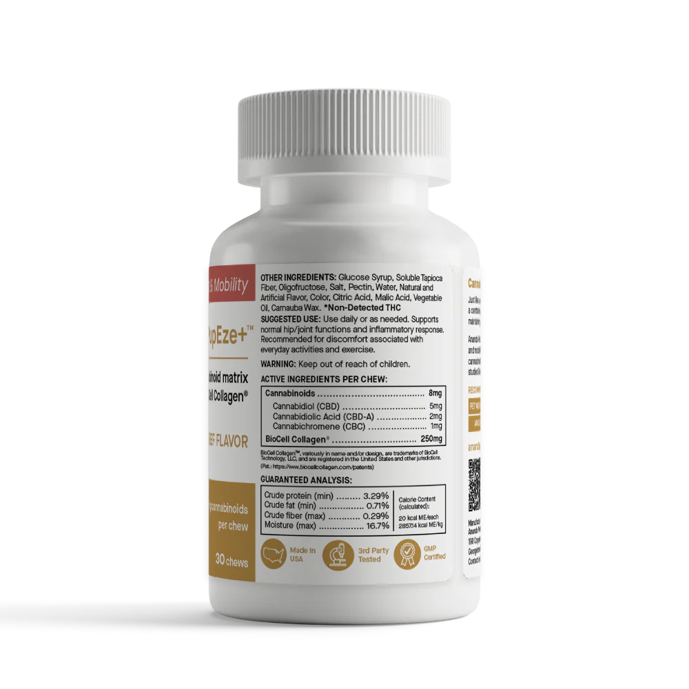 Ananda Pets PupEze+TM Chews Joint & Mobility