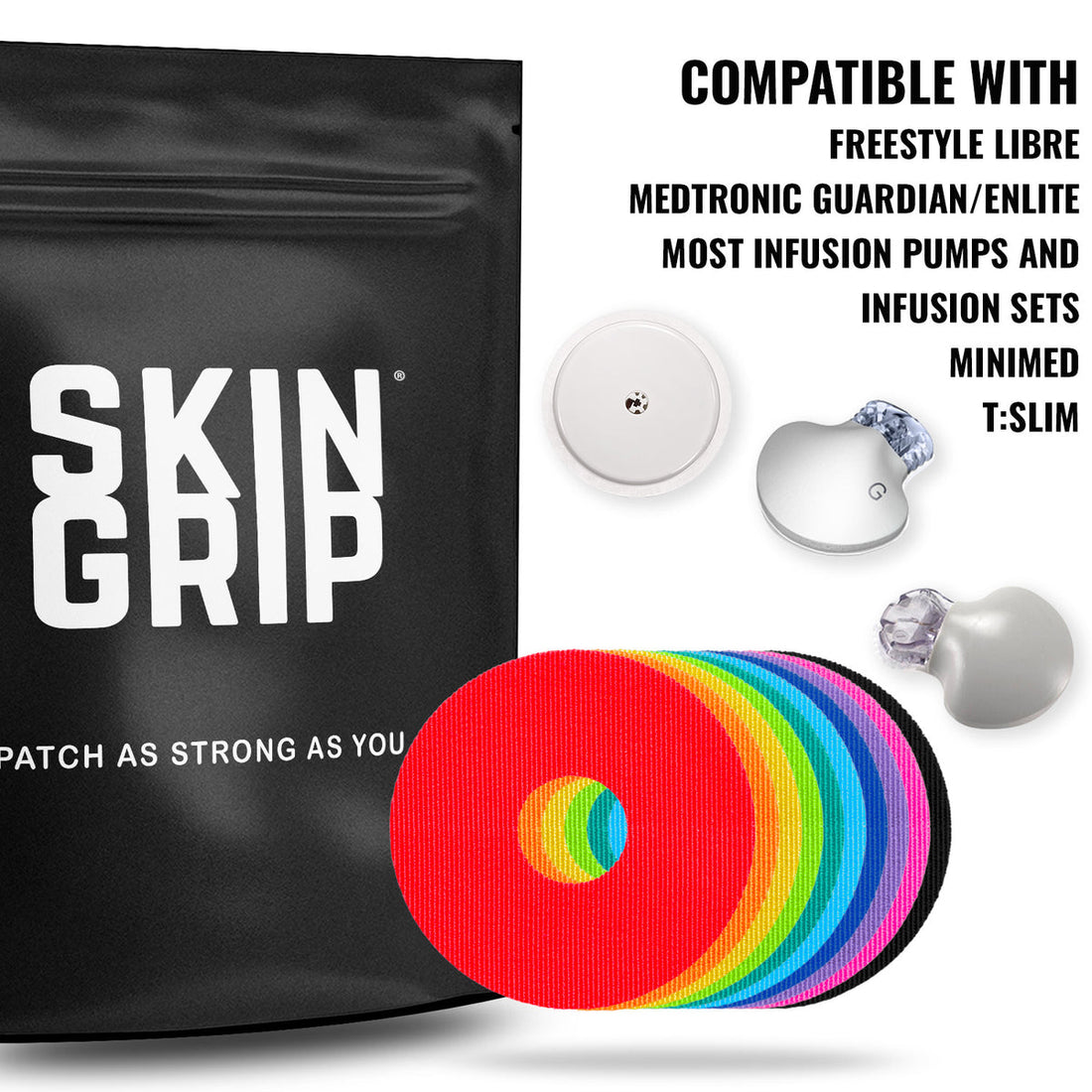 Skin Grip Original - Freestyle Libre 3 Adhesive Patches