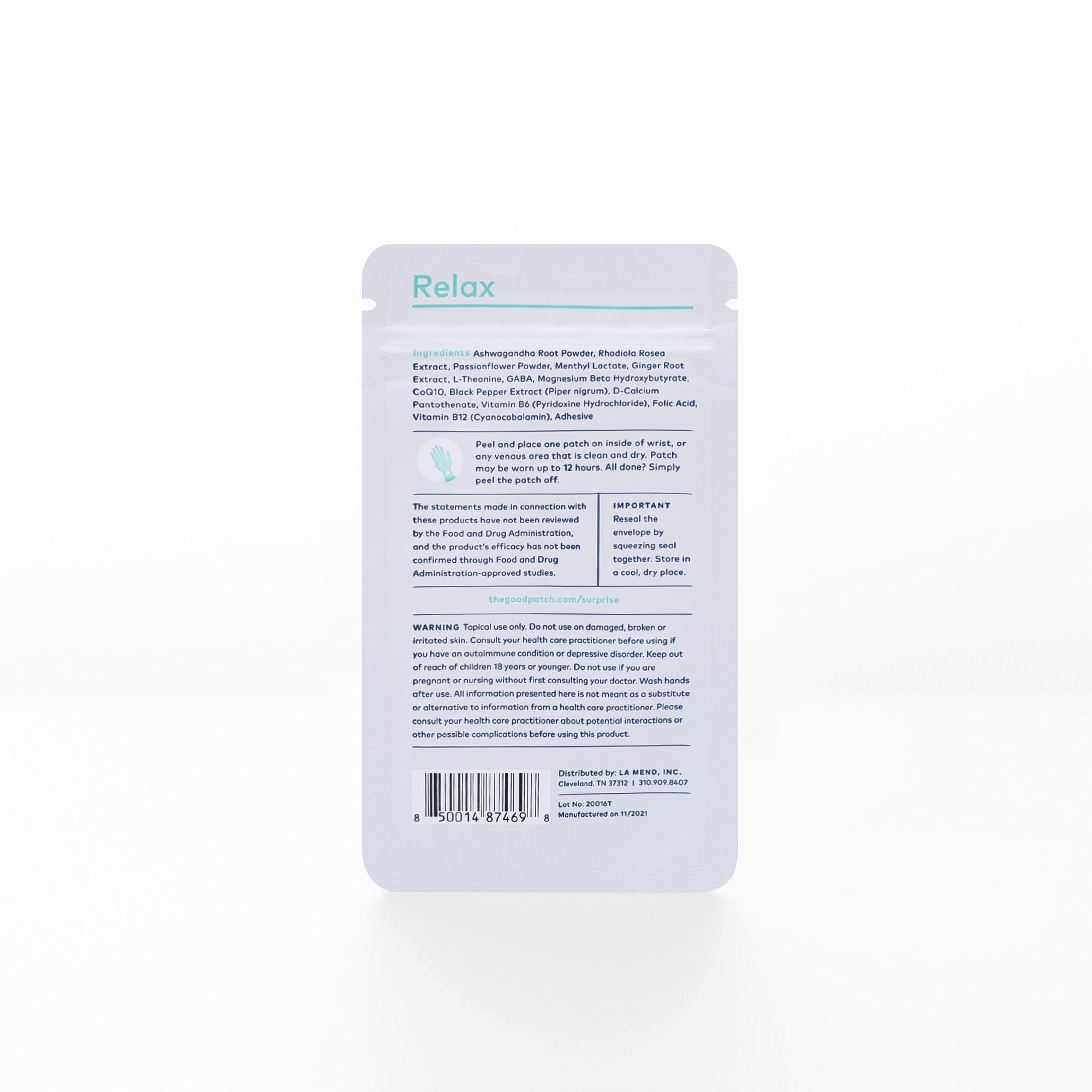 The Good Patch Relax Patch