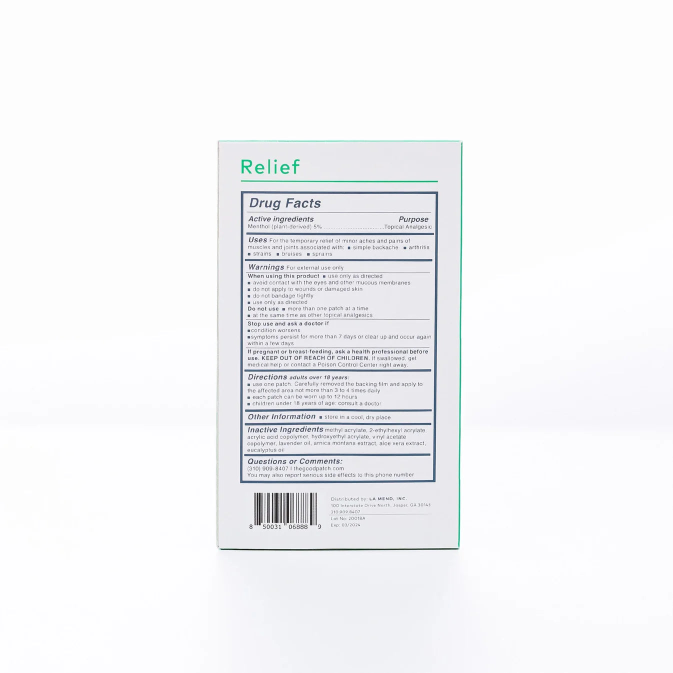 The Good Patch - Plant-Powered Wellness Patches