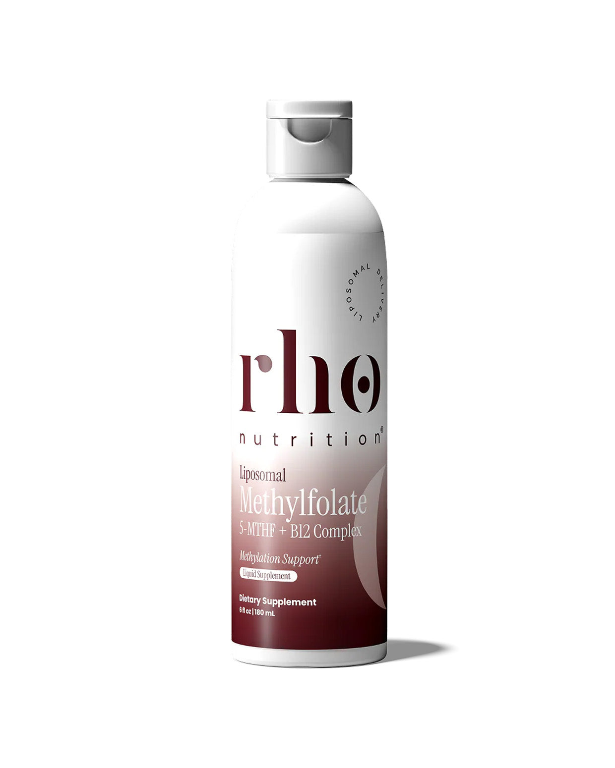 Rho Nutrition Liposomal Methylfolate 5-MTHF + B12 Complex (30 Servings)