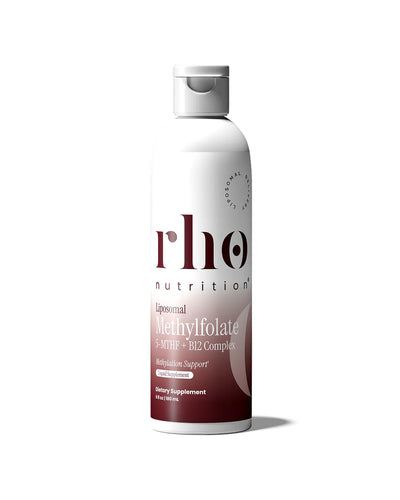 Rho Nutrition Liposomal Methylfolate 5-MTHF + B12 Complex (30 Servings)