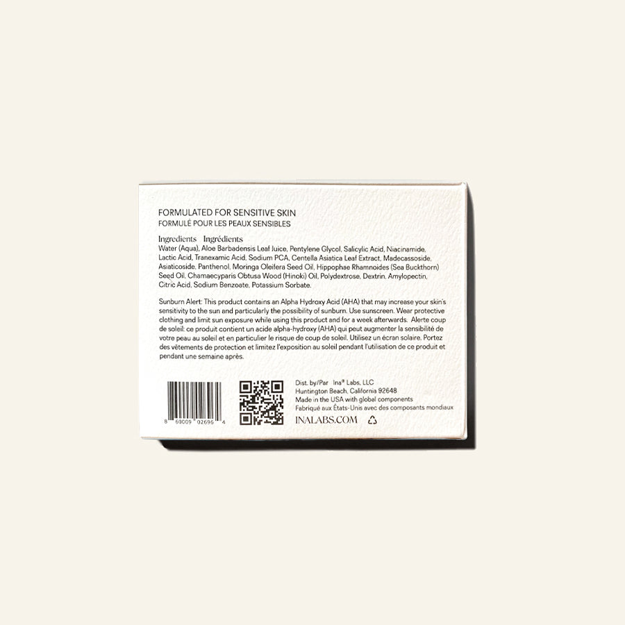 Ina™ Brightening & Exfoliating Pads