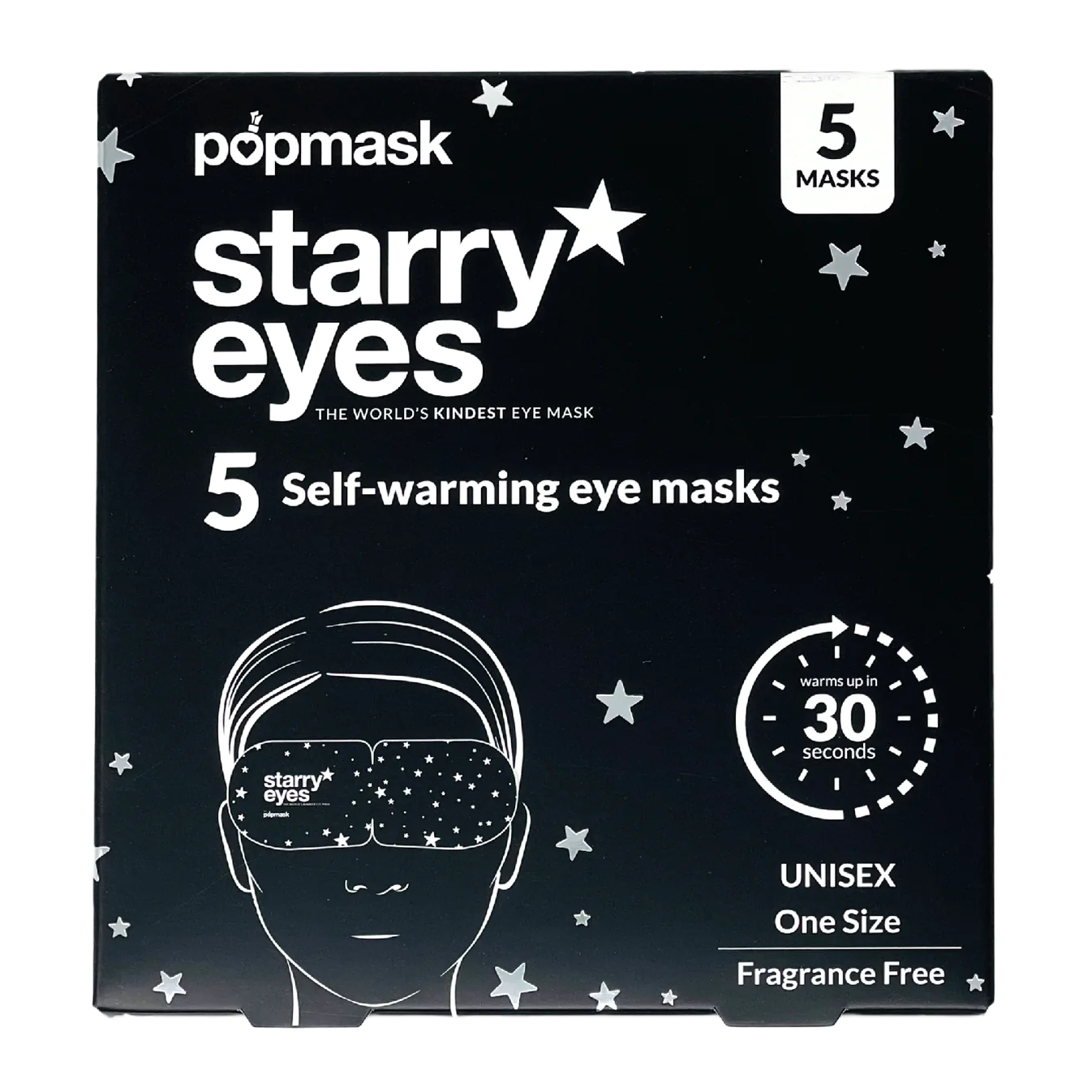 Popmask Starry Eyes Self-Warming Eye Mask