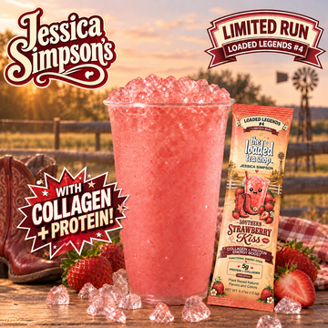 The Loaded Tea Shop Functional Energy Tea Packs (Southern Strawberry Kiss)