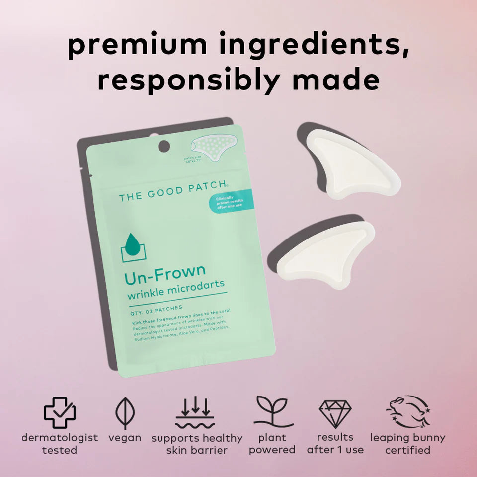 The Good Patch Un-Frown Facial Patches