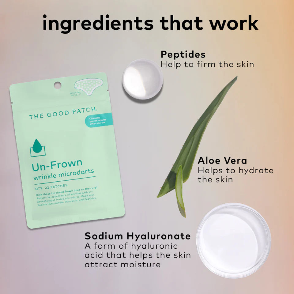 The Good Patch Un-Frown Facial Patches