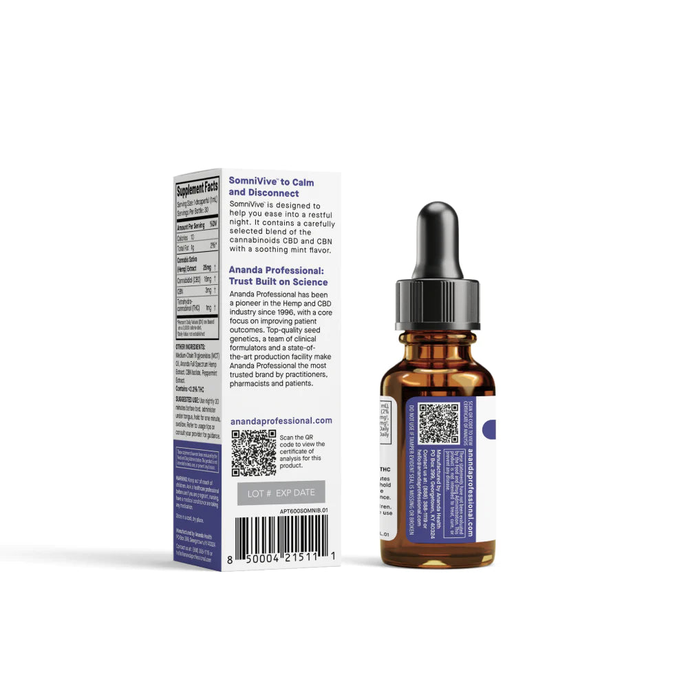 Ananda Professional - SomniVive Tincture, 20mg