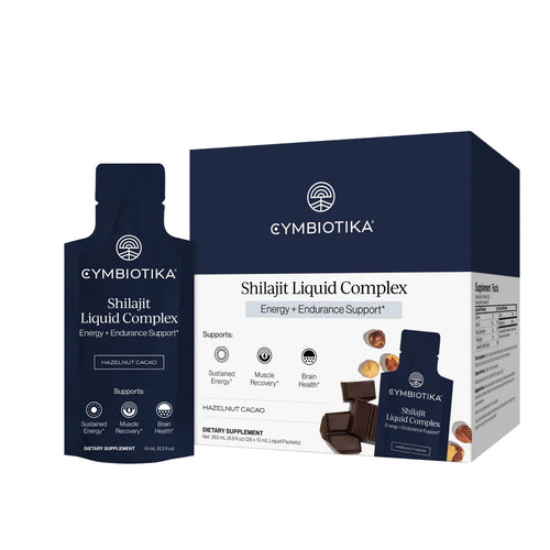 Cymbiotika® Shilajit Liquid Complex for Energy + Endurance Support