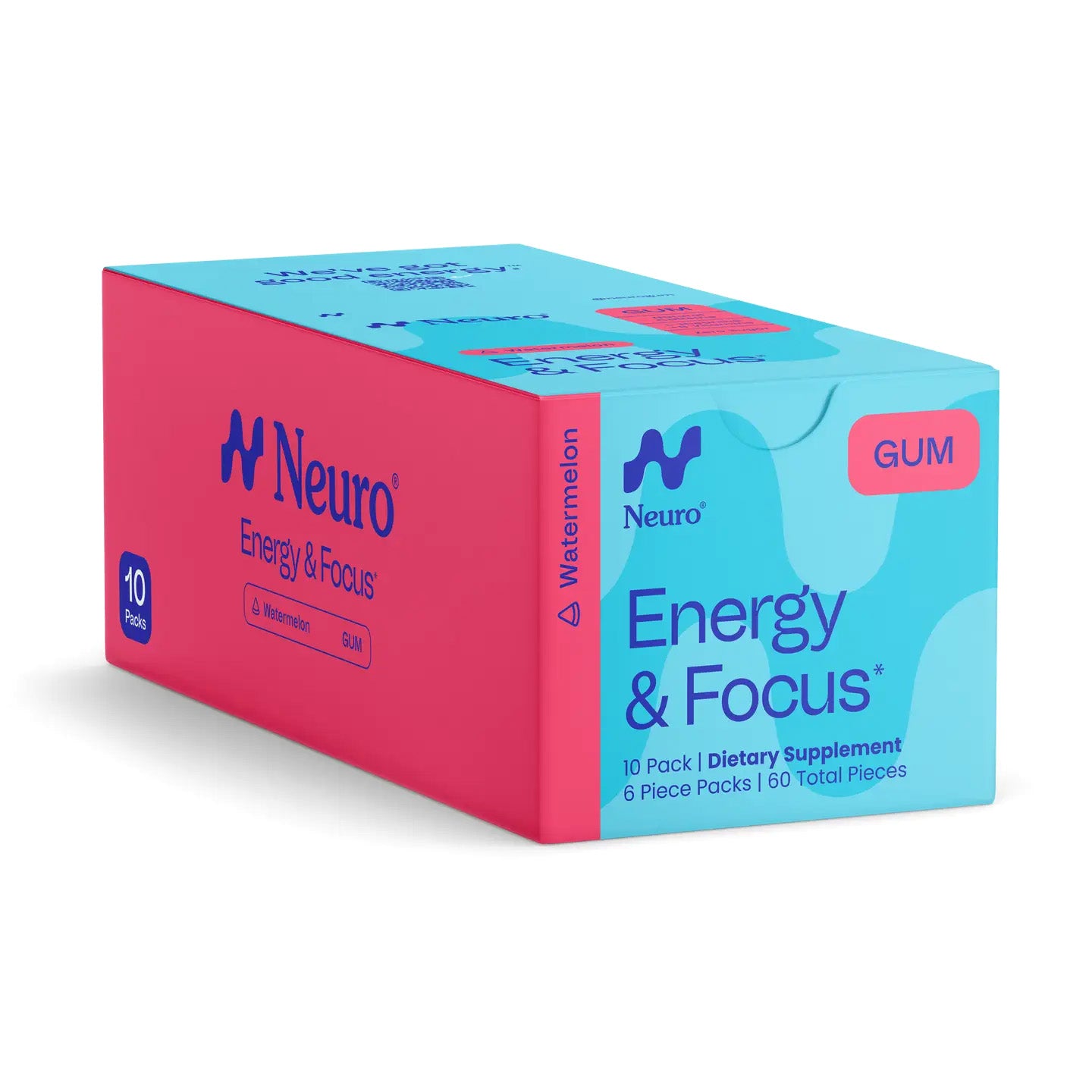 Neuro Energy & Focus Gum (Watermelon) Limited Edition