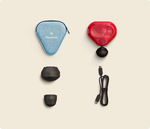 Theragun Mini (3rd Gen) by Therabody - Portable Massage Gun (Strawberry Splash)