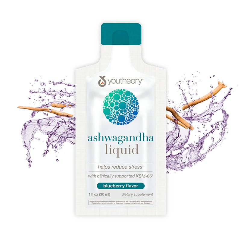 Youtheory® Ashwagandha Liquid (600mg) Stress Support Supplement