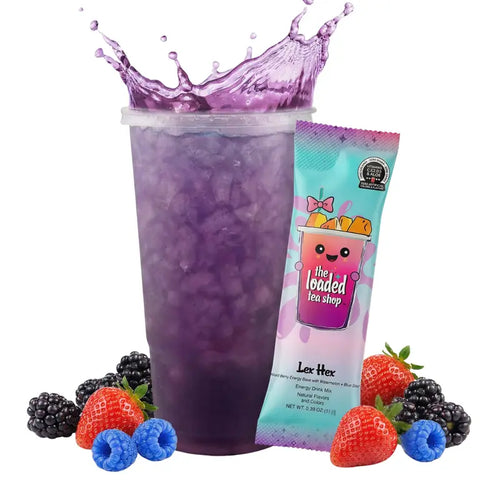 The Loaded Tea Shop Functional Energy Tea Packs (Lex Hex)