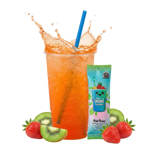 The Loaded Tea Shop Functional Energy Tea Packs (Pink Power)