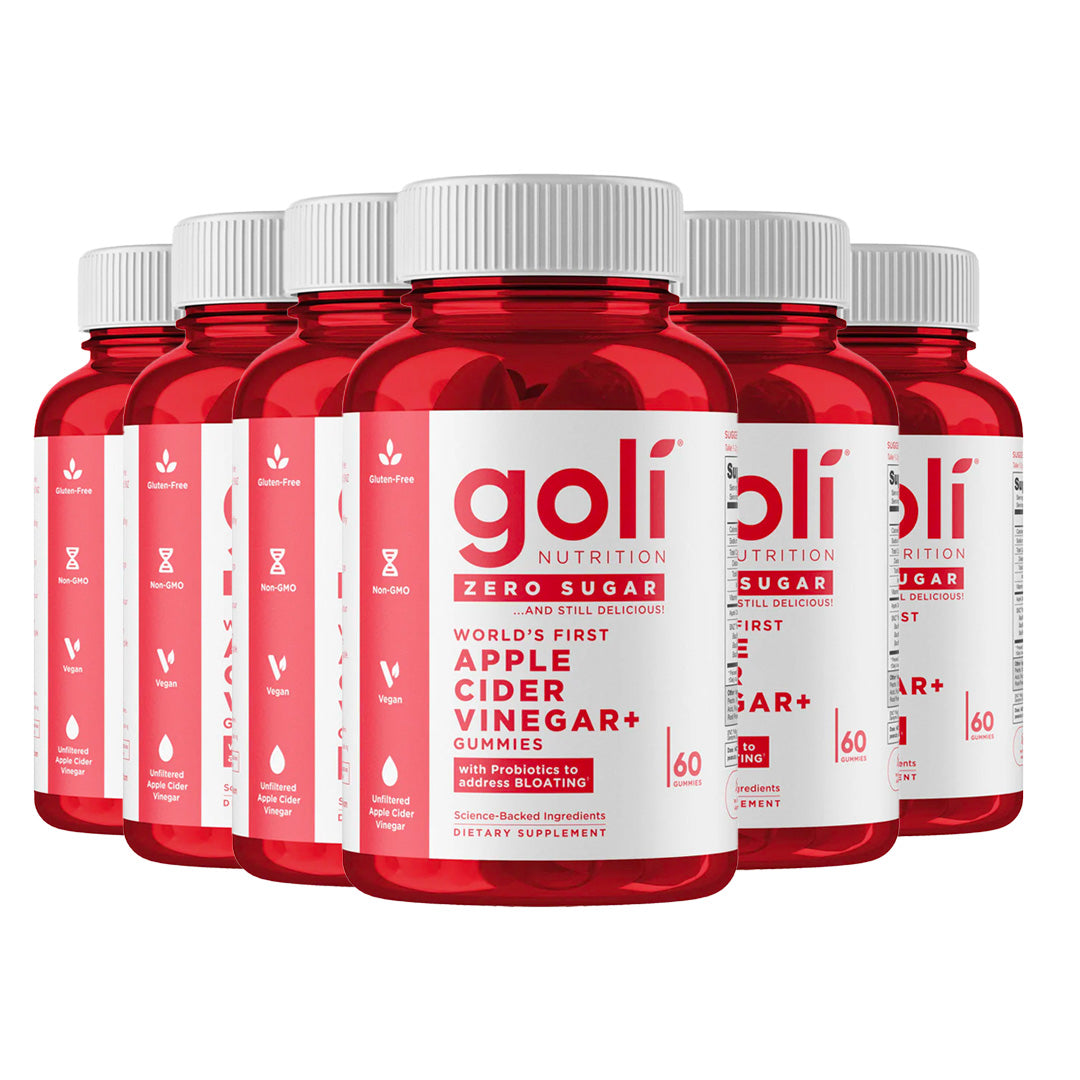 Goli® Nutrition Apple Cider Vinegar Zero Sugar Gummies, 60 Gummies
