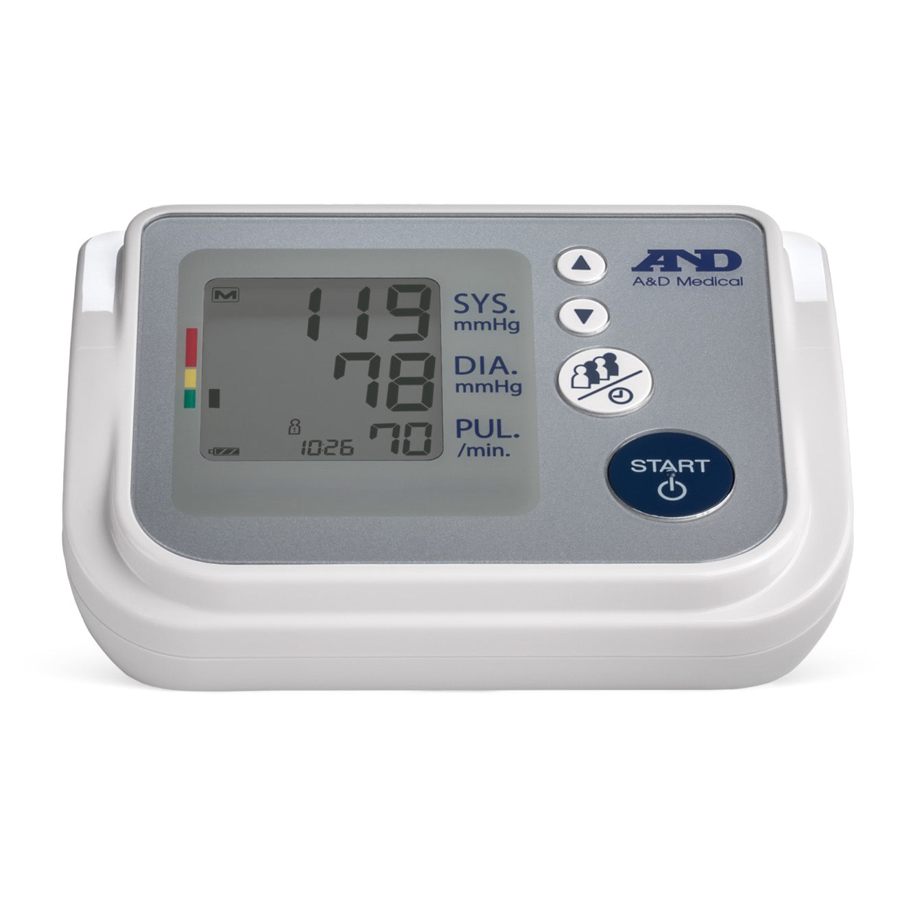 A&D Medical - Multi User - Wide Range Cuff Blood Pressure Monitor - UA-767F