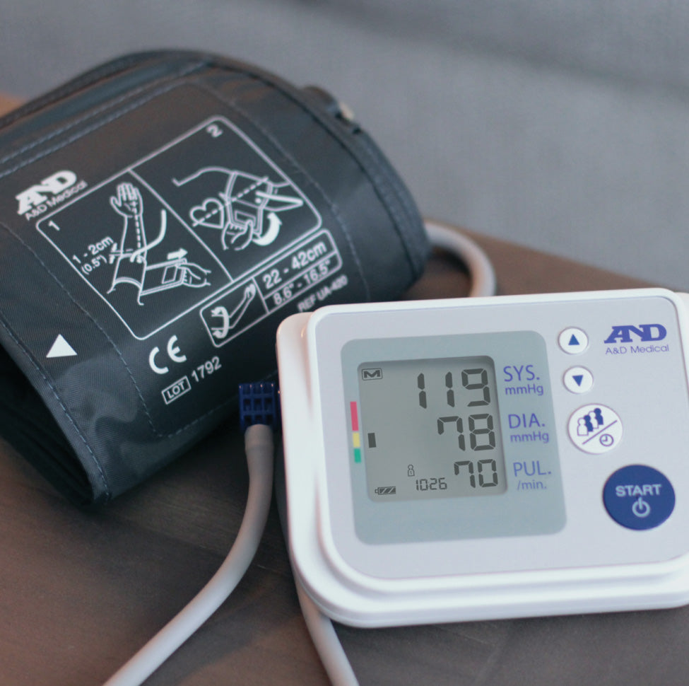 A&D Medical - Multi User - Wide Range Cuff Blood Pressure Monitor - UA-767F