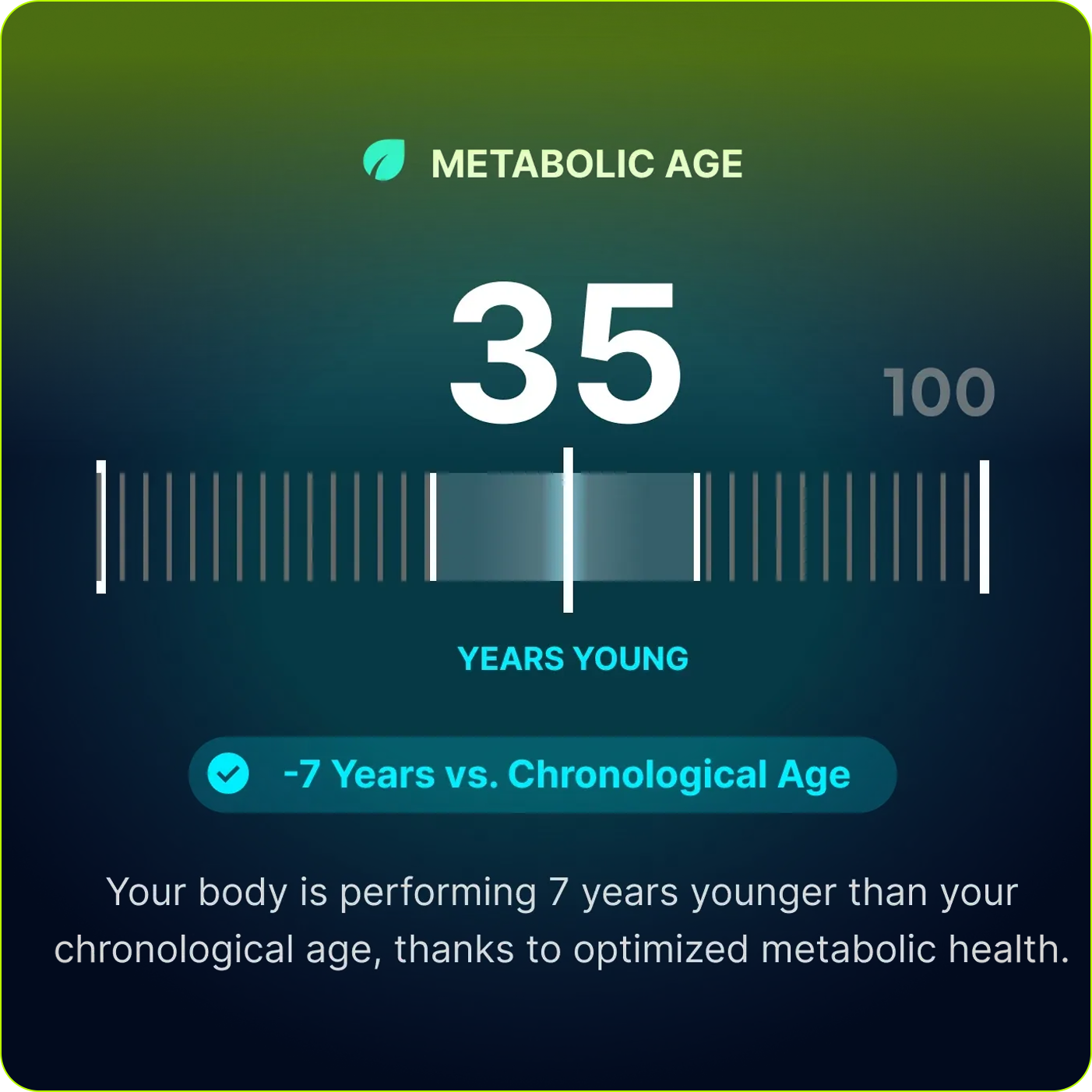 Track Metabolic Age