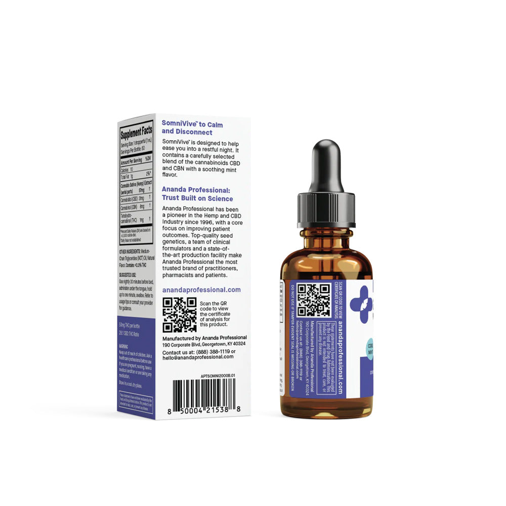 Ananda Professional - SomniVive Tincture, 40mg