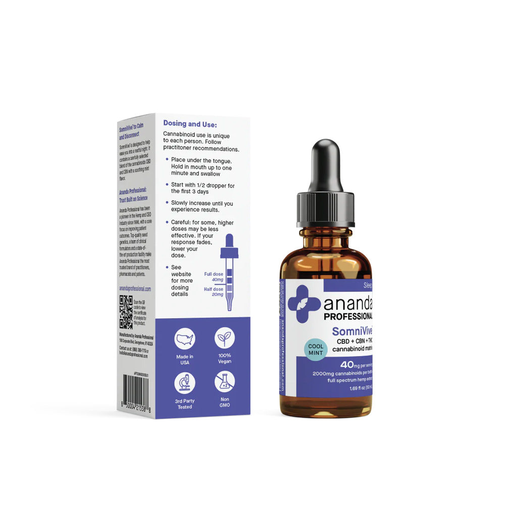 Ananda Professional - SomniVive Tincture, 40mg