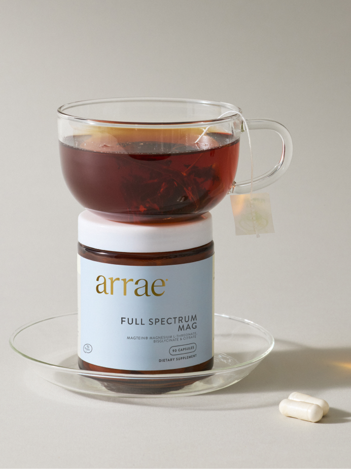 Arrae Full Spectrum Magnesium, 90 Capsules — product and lifestyle detail 3