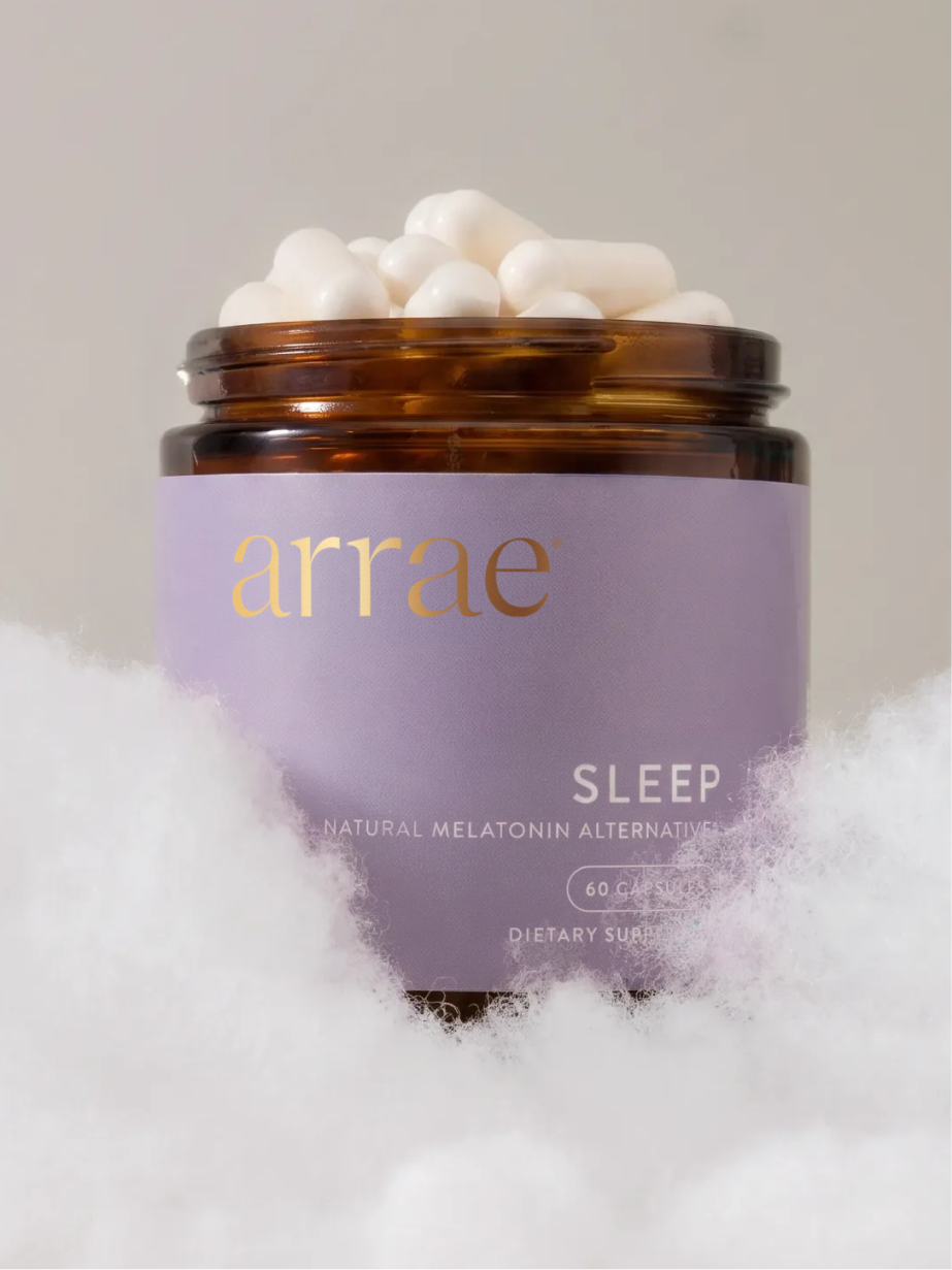Arrae Sleep Support, 60 Capsules — product and lifestyle detail 3