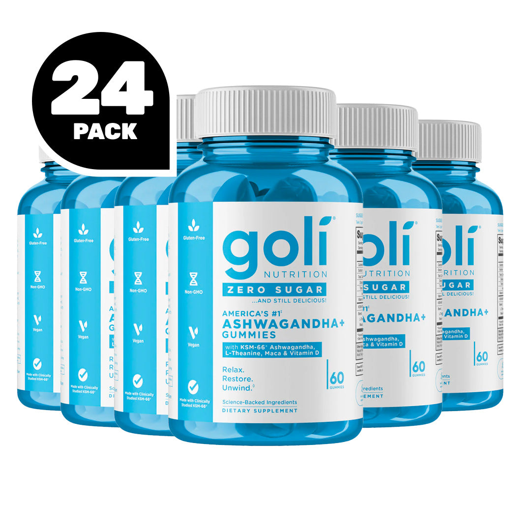 Goli® Nutrition Ashwagandha Zero Sugar Gummies, 60 Gummies