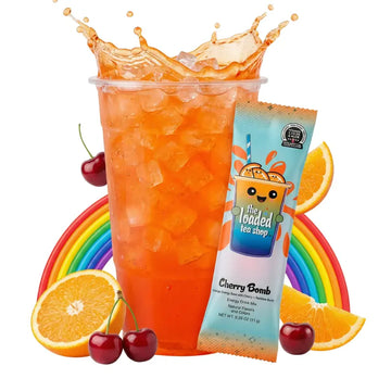 The Loaded Tea Shop Functional Energy Tea Packs (Cherry Bomb)