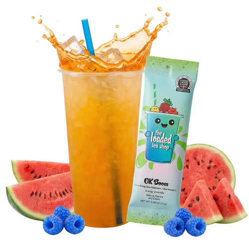 The Loaded Tea Shop Functional Energy Tea Packs (OK Boom)