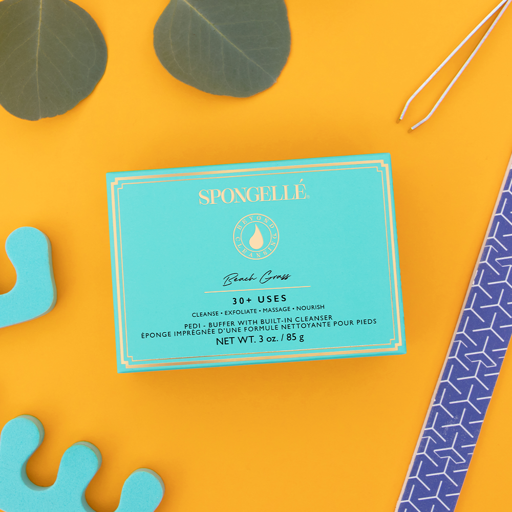 Spongellé® Pedi Buffer - Beach Grass (30+ Washes)