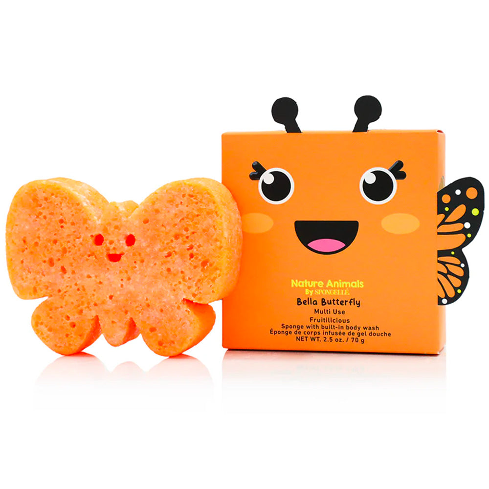 Spongellé® Body Wash Infused Nature Animals Buffer - Bella Butterfly (Fruitilicious)