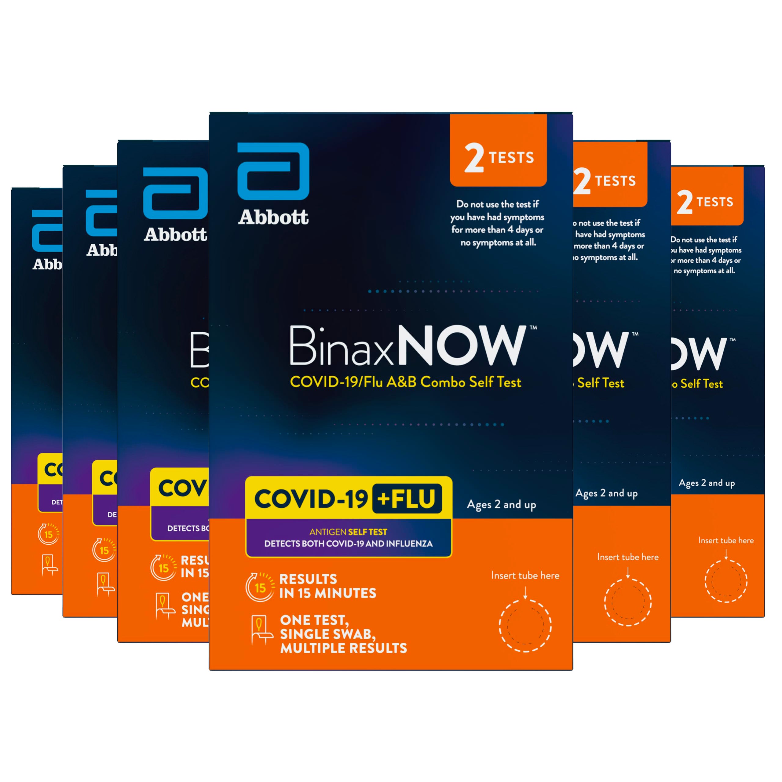 BinaxNOW™ COVID‑19/Flu A&B Combo Self Test