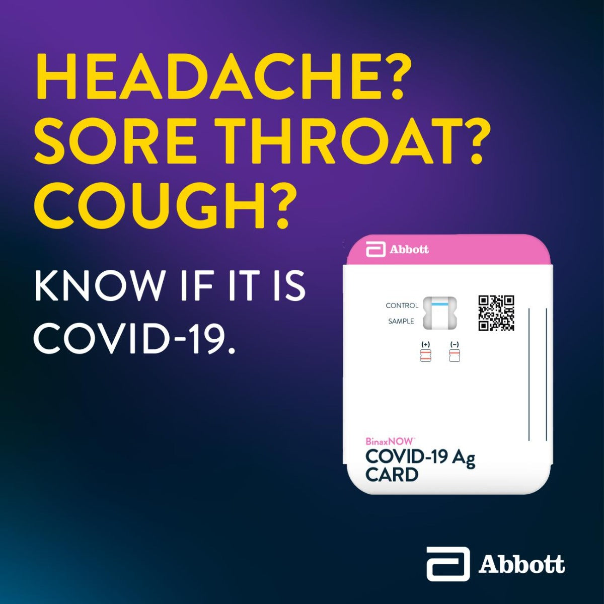 BinaxNOW™ COVID-19 Antigen Self Test