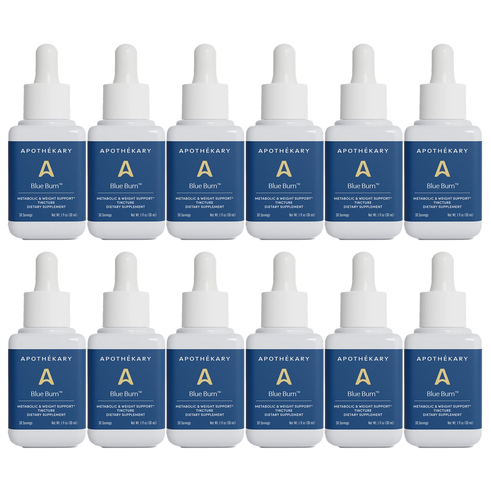 Apothékary Blue Burn® Metabolic & Weight Support Liquid Herbal Drops