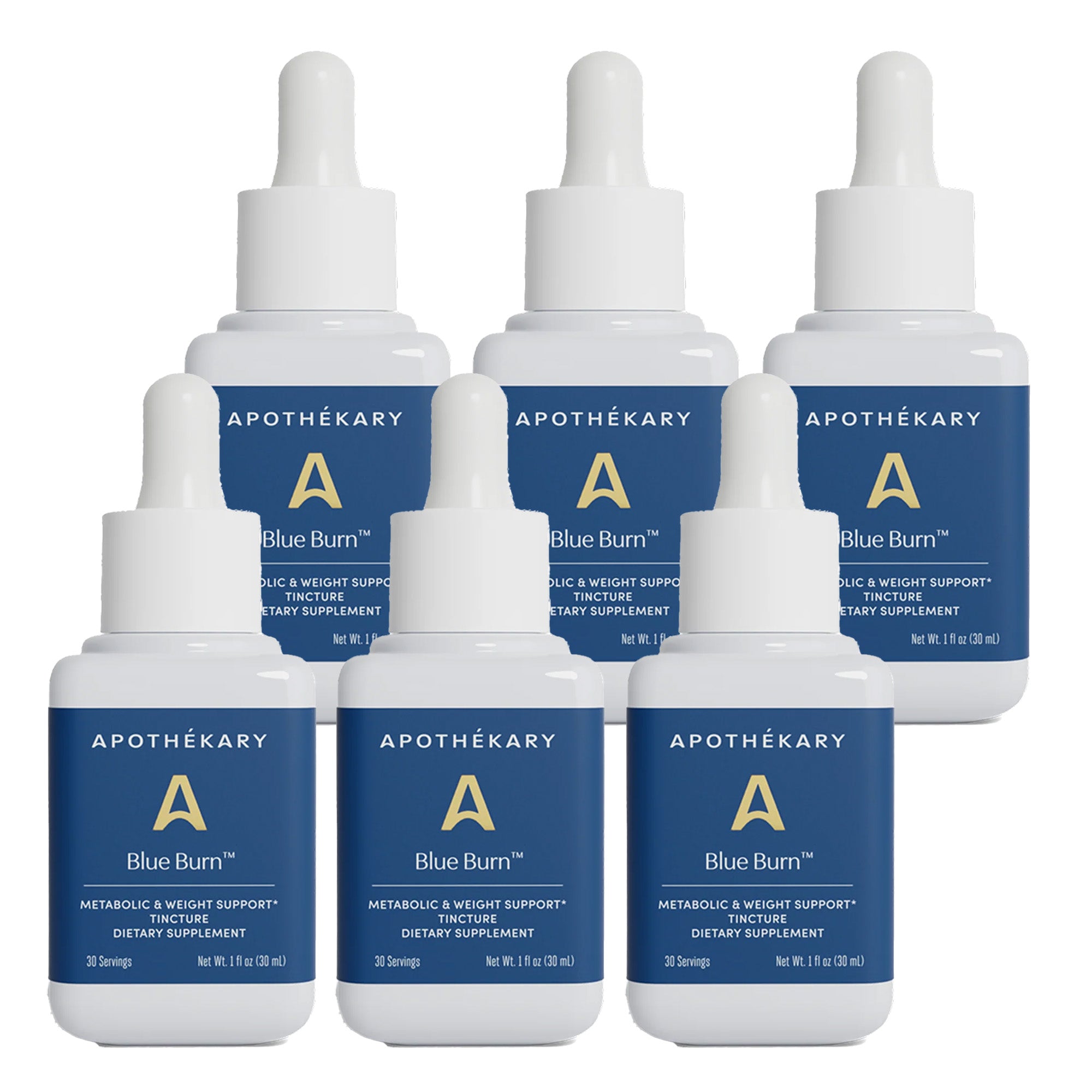 Apothékary Blue Burn® Metabolic & Weight Support Liquid Herbal Drops