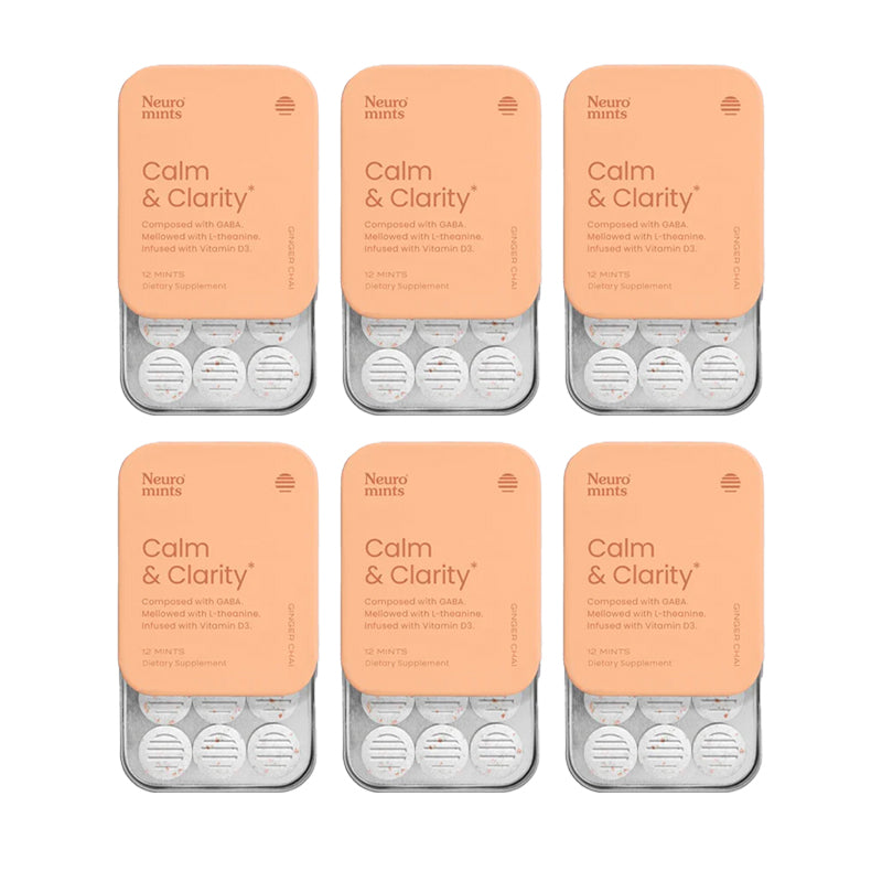 Neuro Calm & Clarity Mints (Ginger Chai)
