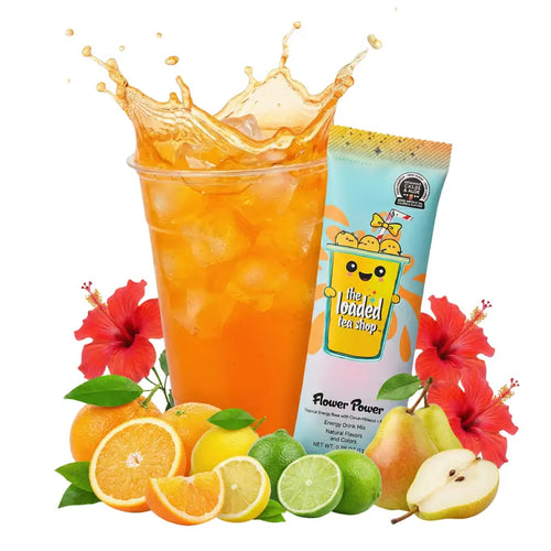 The Loaded Tea Shop Functional Energy Tea Packs (Flower Power)