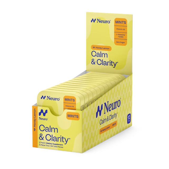 Neuro Calm & Clarity Mints (Honey Lemon)