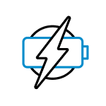 Up To 4-Hour Rechargeable Battery